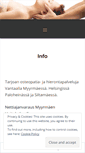 Mobile Screenshot of osteopaatti-samulinivala.fi